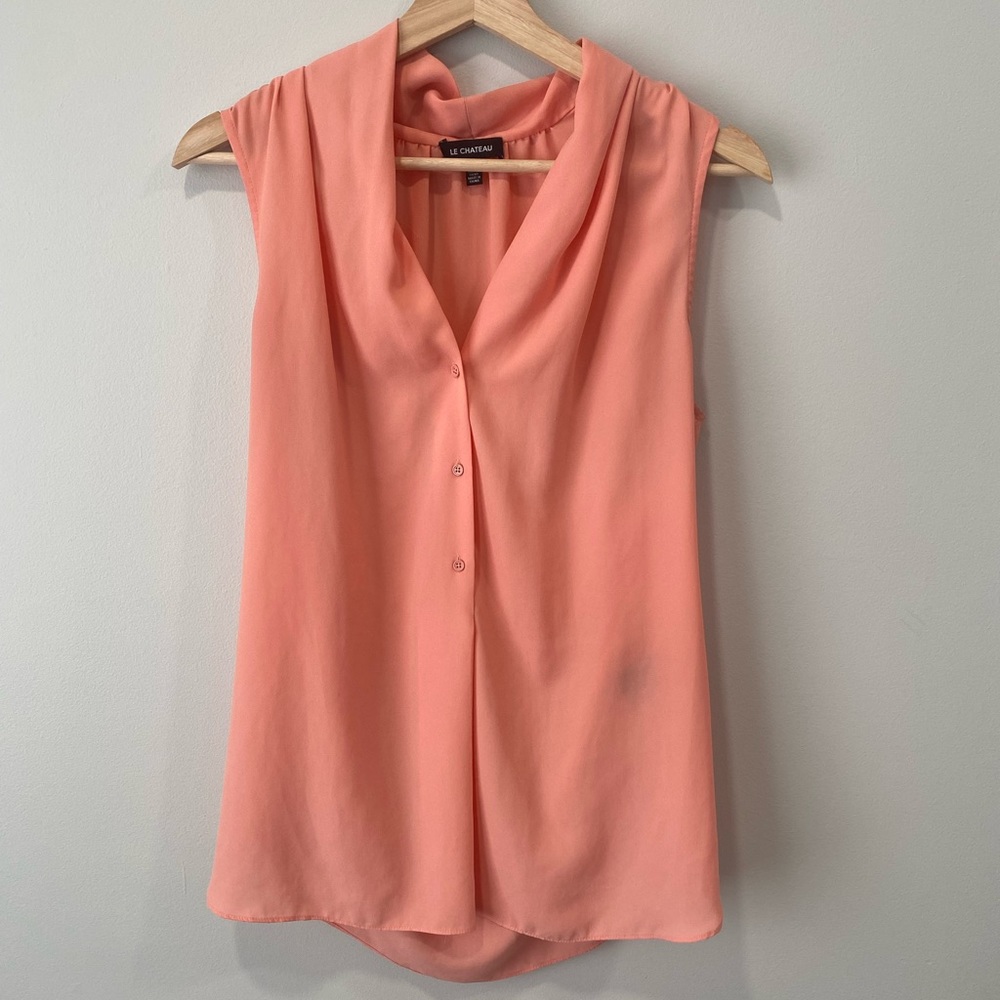 Great condition peach dress tank top